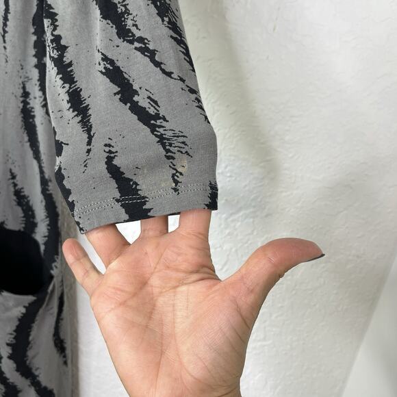 MxM Matthildur Handmade in Peru Lagenlook 3/4 Sleeve Dress Size XS Cotton casual - Picture 6 of 8